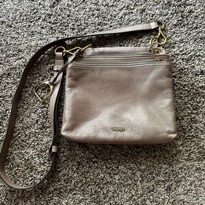 Margot Allie Cloud Leather N/S Crossbody Bag